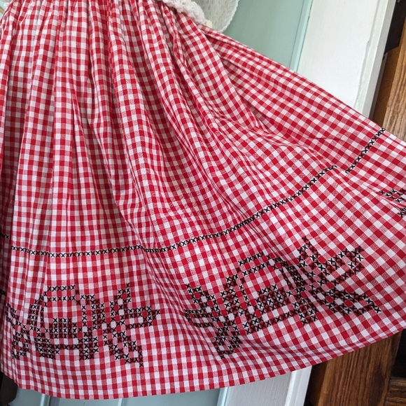 Vintage Gingham Skirt - Picture 3 of 5